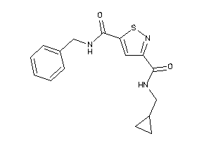 N'-benzyl-N-(cyclopropylmethyl)isothiazole-3,5-dicarboxamide