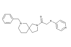 Image of 1-(7-benzyl-3,7-diazaspiro[4.5]decan-3-yl)-2-(4-pyridylthio)ethanone