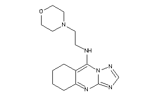 2-morpholinoethyl(5,6,7,8-tetrahydro-[1,2,4]triazolo[5,1-b]quinazolin-9-yl)amine