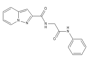 N-(2-anilino-2-keto-ethyl)pyrazolo[1,5-a]pyridine-2-carboxamide