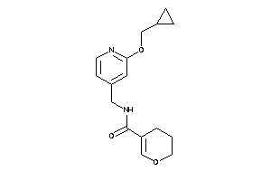 N-[[2-(cyclopropylmethoxy)-4-pyridyl]methyl]-3,4-dihydro-2H-pyran-5-carboxamide