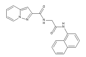 N-[2-keto-2-(1-naphthylamino)ethyl]pyrazolo[1,5-a]pyridine-2-carboxamide