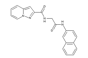 N-[2-keto-2-(2-naphthylamino)ethyl]pyrazolo[1,5-a]pyridine-2-carboxamide