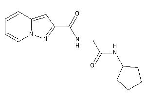 N-[2-(cyclopentylamino)-2-keto-ethyl]pyrazolo[1,5-a]pyridine-2-carboxamide