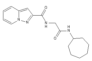 N-[2-(cycloheptylamino)-2-keto-ethyl]pyrazolo[1,5-a]pyridine-2-carboxamide
