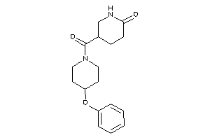 5-(4-phenoxypiperidine-1-carbonyl)-2-piperidone