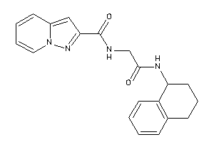 N-[2-keto-2-(tetralin-1-ylamino)ethyl]pyrazolo[1,5-a]pyridine-2-carboxamide