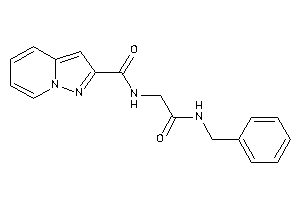 N-[2-(benzylamino)-2-keto-ethyl]pyrazolo[1,5-a]pyridine-2-carboxamide