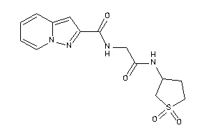 N-[2-[(1,1-diketothiolan-3-yl)amino]-2-keto-ethyl]pyrazolo[1,5-a]pyridine-2-carboxamide