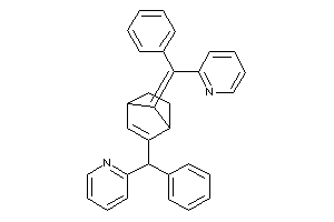2-[phenyl-[2-[phenyl(2-pyridyl)methyl]-7-bicyclo[2.2.1]hept-2-enylidene]methyl]pyridine