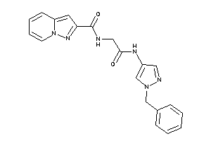 N-[2-[(1-benzylpyrazol-4-yl)amino]-2-keto-ethyl]pyrazolo[1,5-a]pyridine-2-carboxamide