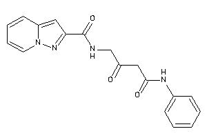 N-(4-anilino-2,4-diketo-butyl)pyrazolo[1,5-a]pyridine-2-carboxamide