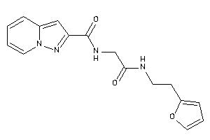 N-[2-[2-(2-furyl)ethylamino]-2-keto-ethyl]pyrazolo[1,5-a]pyridine-2-carboxamide