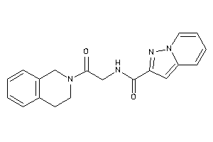 N-[2-(3,4-dihydro-1H-isoquinolin-2-yl)-2-keto-ethyl]pyrazolo[1,5-a]pyridine-2-carboxamide