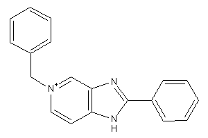 5-benzyl-2-phenyl-1H-imidazo[4,5-c]pyridin-5-ium