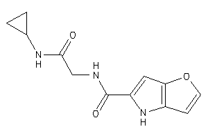 N-[2-(cyclopropylamino)-2-keto-ethyl]-4H-furo[3,2-b]pyrrole-5-carboxamide