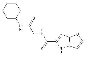 N-[2-(cyclohexylamino)-2-keto-ethyl]-4H-furo[3,2-b]pyrrole-5-carboxamide
