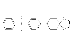 8-(5-besylpyrimidin-2-yl)-1,4-dioxa-8-azaspiro[4.5]decane