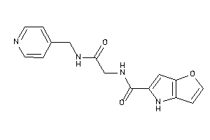 Image of N-[2-keto-2-(4-pyridylmethylamino)ethyl]-4H-furo[3,2-b]pyrrole-5-carboxamide