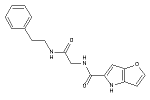N-[2-keto-2-(phenethylamino)ethyl]-4H-furo[3,2-b]pyrrole-5-carboxamide