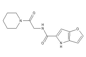 Image of N-(2-keto-2-piperidino-ethyl)-4H-furo[3,2-b]pyrrole-5-carboxamide