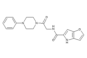 N-[2-keto-2-(4-phenylpiperazino)ethyl]-4H-furo[3,2-b]pyrrole-5-carboxamide