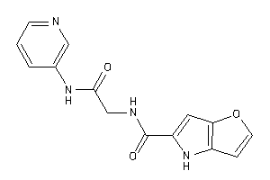 N-[2-keto-2-(3-pyridylamino)ethyl]-4H-furo[3,2-b]pyrrole-5-carboxamide