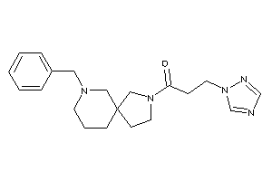 Image of 1-(7-benzyl-3,7-diazaspiro[4.5]decan-3-yl)-3-(1,2,4-triazol-1-yl)propan-1-one