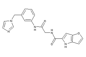 N-[2-[3-(imidazol-1-ylmethyl)anilino]-2-keto-ethyl]-4H-furo[3,2-b]pyrrole-5-carboxamide