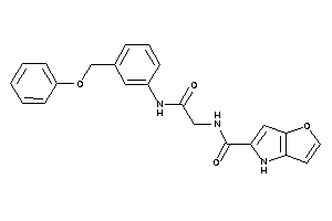N-[2-keto-2-[3-(phenoxymethyl)anilino]ethyl]-4H-furo[3,2-b]pyrrole-5-carboxamide
