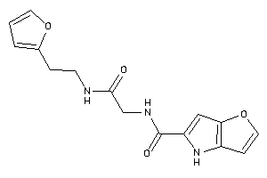 Image of N-[2-[2-(2-furyl)ethylamino]-2-keto-ethyl]-4H-furo[3,2-b]pyrrole-5-carboxamide