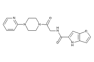 Image of N-[2-keto-2-[4-(2-pyridyl)piperazino]ethyl]-4H-furo[3,2-b]pyrrole-5-carboxamide