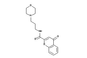 4-keto-N-(3-morpholinopropyl)chromene-2-carboxamide
