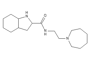 N-[2-(azepan-1-yl)ethyl]-2,3,3a,4,5,6,7,7a-octahydro-1H-indole-2-carboxamide