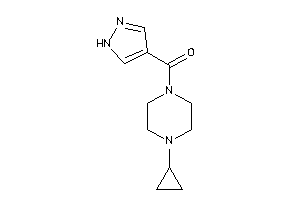 (4-cyclopropylpiperazino)-(1H-pyrazol-4-yl)methanone