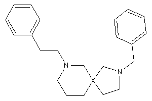 2-benzyl-7-phenethyl-2,7-diazaspiro[4.5]decane