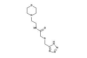 N-(2-morpholinoethyl)-2-(1H-tetrazol-5-ylmethylthio)acetamide