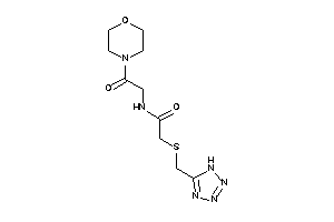 N-(2-keto-2-morpholino-ethyl)-2-(1H-tetrazol-5-ylmethylthio)acetamide