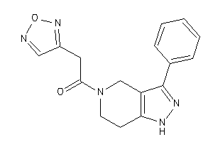 Image of 2-furazan-3-yl-1-(3-phenyl-1,4,6,7-tetrahydropyrazolo[4,3-c]pyridin-5-yl)ethanone
