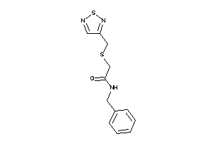 N-benzyl-2-(1,2,5-thiadiazol-3-ylmethylthio)acetamide