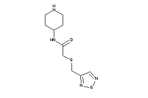 Image of N-(4-piperidyl)-2-(1,2,5-thiadiazol-3-ylmethylthio)acetamide