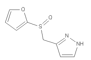 3-(2-furylsulfinylmethyl)-1H-pyrazole