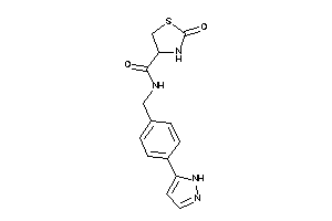 2-keto-N-[4-(1H-pyrazol-5-yl)benzyl]thiazolidine-4-carboxamide