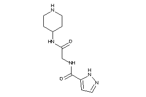 N-[2-keto-2-(4-piperidylamino)ethyl]-1H-pyrazole-5-carboxamide