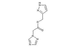 2-(1,2,4-triazol-1-yl)acetic Acid 1H-pyrazol-3-ylmethyl Ester