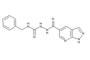 1-benzyl-3-(1H-pyrazolo[3,4-b]pyridine-5-carbonylamino)urea