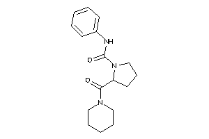 N-phenyl-2-(piperidine-1-carbonyl)pyrrolidine-1-carboxamide