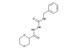 1-benzyl-3-(1,4-dioxane-2-carbonylamino)urea