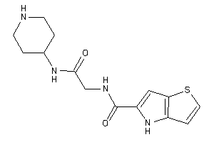 Image of N-[2-keto-2-(4-piperidylamino)ethyl]-4H-thieno[3,2-b]pyrrole-5-carboxamide