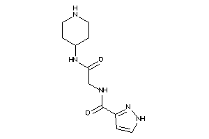 N-[2-keto-2-(4-piperidylamino)ethyl]-1H-pyrazole-3-carboxamide